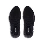 Men’s Speed Lace-up Recycled Knit Sneaker in Black - Image 4
